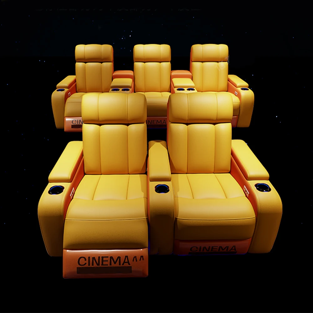 Home Cinema Chairs - Cadeira de cinema reclinável elétrica de