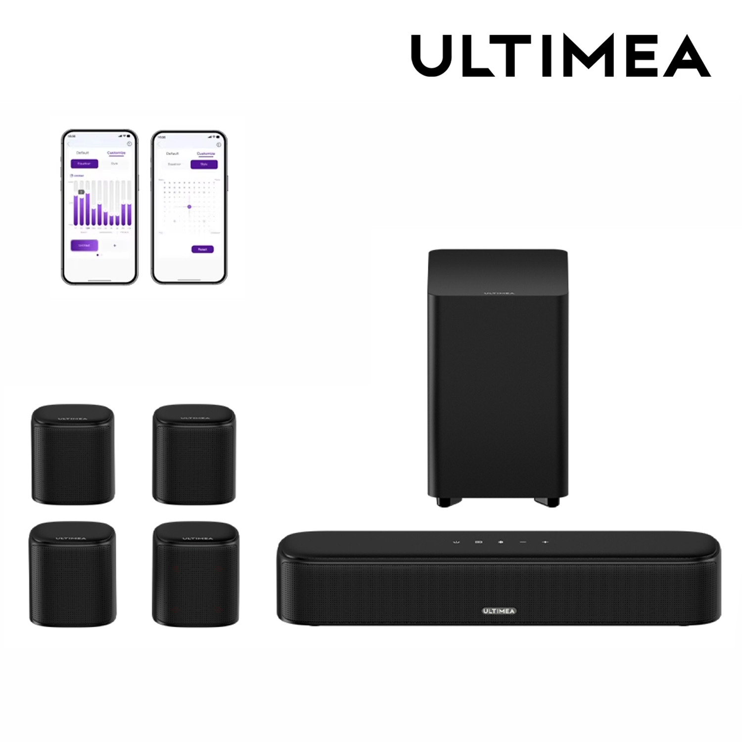 Home Cinema Tv - Sistema de barra de som ULTIMEA