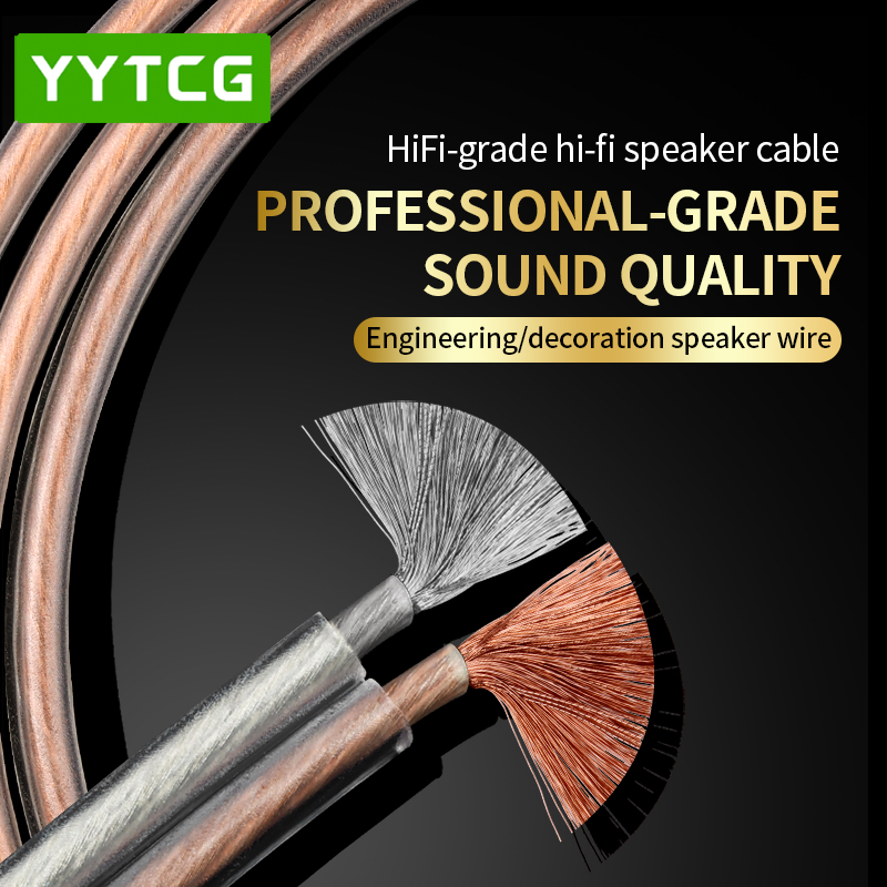 YYTCG DIY Cabo de áudio HIFI s - Audio Home Cinema avaliação e preço