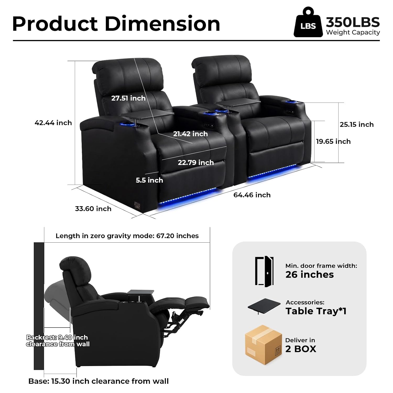 Poltrona reclinável para home  - Home Cinema Chairs avaliação e preço