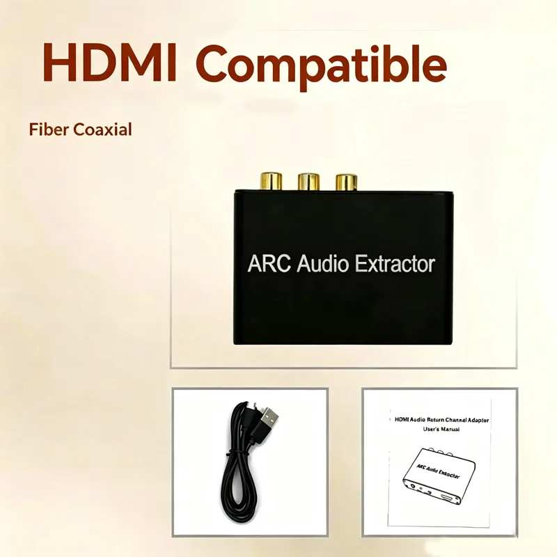 Extrator de áudio 4K compatíve - Home Cinema Tv avaliação e preço