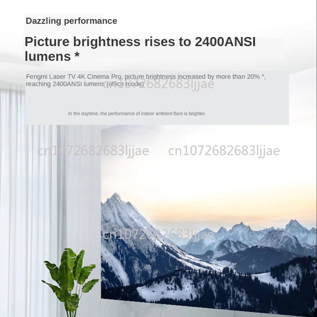 Projetor Laser 4K Cinema Pro 2 - Home Cinema Tv avaliação e preço