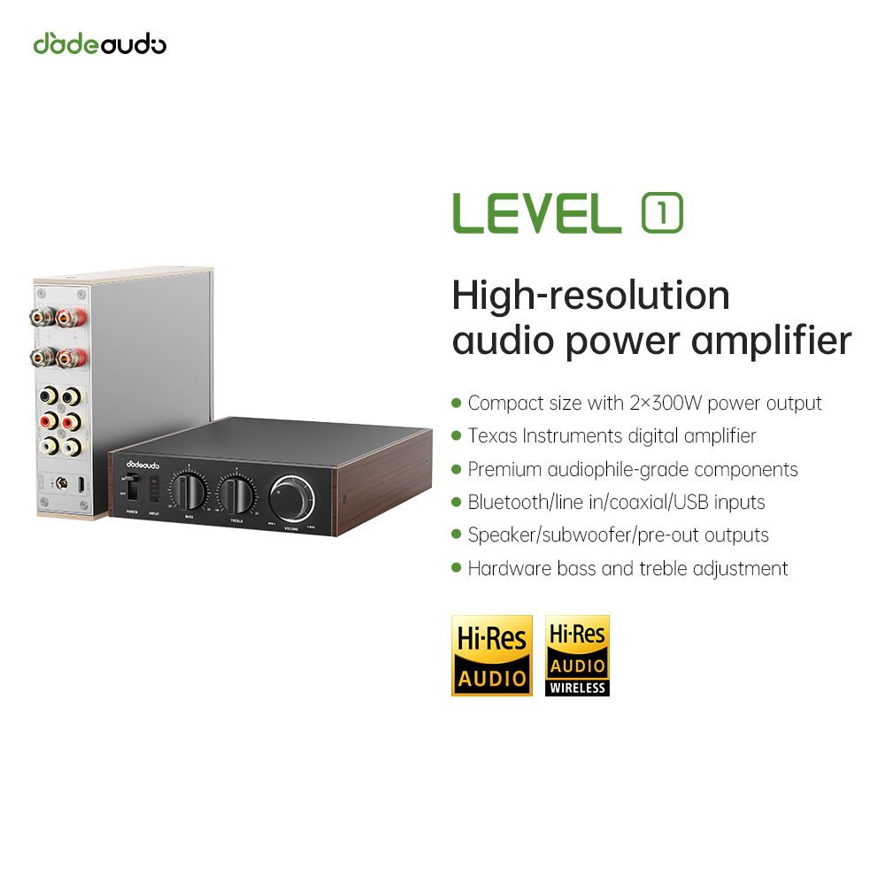Amplificador HiFi Bluetooth LD - Audio Home Cinema avaliação e preço